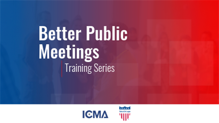 Better Public Meetings Training Series (Spring 2026)